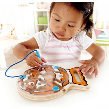 Labyrinthe magnétique Avancez les Poissons - Un jouet Hape - Hape Toys