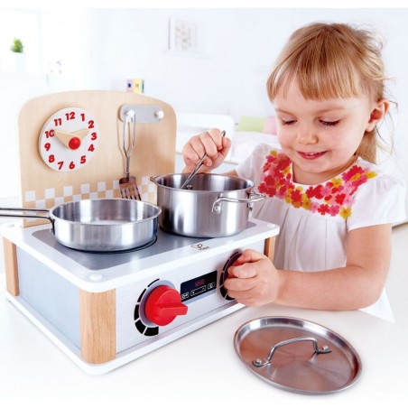 Cuisine Barbecue Recto-Verso Blanche - Hape - Hape Toys