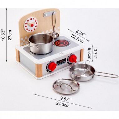 Cuisine Barbecue Recto-Verso Blanche - Hape - Hape Toys
