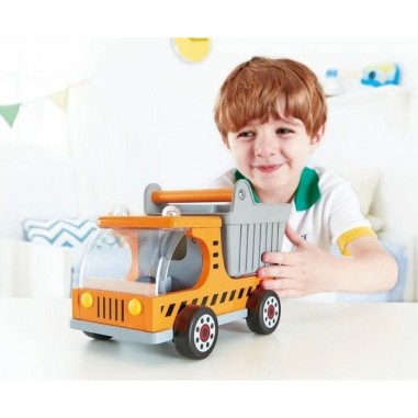 Big-Benne Camion de Chantier en Bois Enfant Hape - Hape Toys