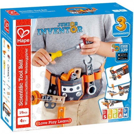 Ceinture à outils scientifique Junior Inventor - Hape - Hape Toys
