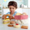 Panier de pains et viennoiseries en tissu - Hape - Hape Toys