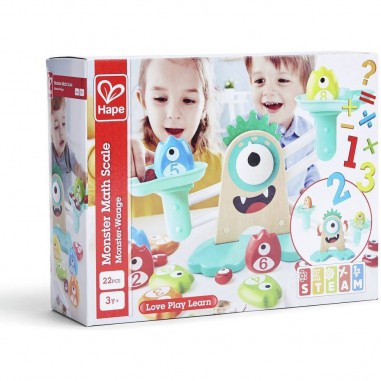 Balance monstres Mes premiers calculs de Hape - Hape Toys