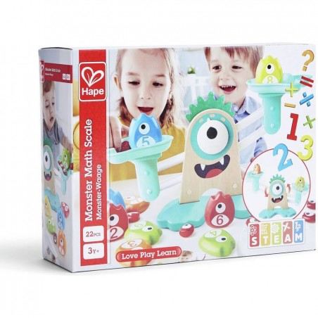 Balance monstres Mes premiers calculs de Hape - Hape Toys