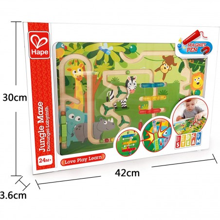 Labyrinthe jungle - Des 24 mois Hape - Hape Toys