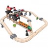 Circuit de train de la mine en bois - Hape Toys