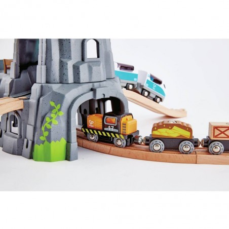 Tunnel pour circuit de train, sons et lumieres - Des 3 ans Hape - Hape Toys