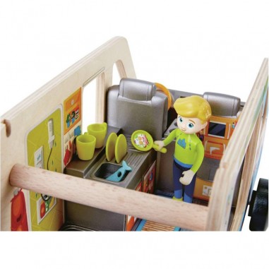 Van Aventure avec Figurines Hape - Hape Toys