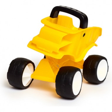 Camion à benne inclinbable - jaune - un jeu - Hape
