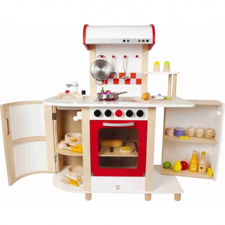 Cuisine multifonction avec ses accessoires - hape - Hape Toys