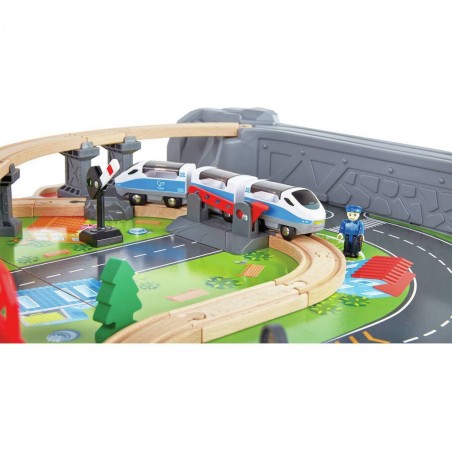 Table d'activités circuit de train - Hape - Hape Toys