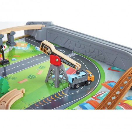 Table d'activités circuit de train - Hape - Hape Toys
