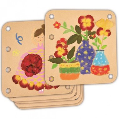 Kit de Presse à Fleurs Hape - Jeu Créatif Enfant - Hape Toys