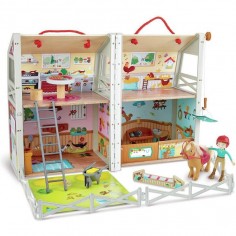 Le Poney Club du Ranch - Hape - Un jeu Hape - Hape Toys
