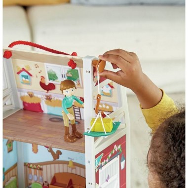 Le Poney Club du Ranch - Hape - Un jeu Hape - Hape Toys