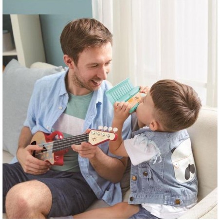 Harmonica avec apprentissage interactif - Hape - Instrument de musique - Hape Toys