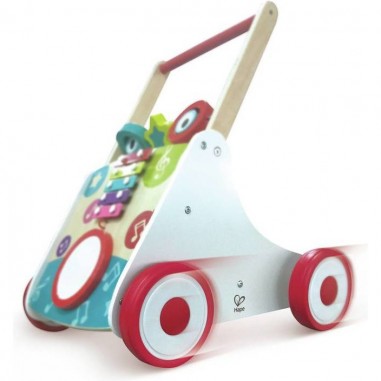 Chariot de marche musical - Hape - Jouet d'éveil en bois - Hape Toys