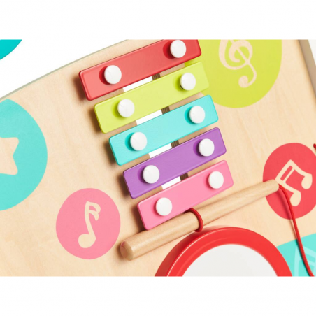 Chariot de marche musical - Hape - Jouet d'éveil en bois - Hape Toys