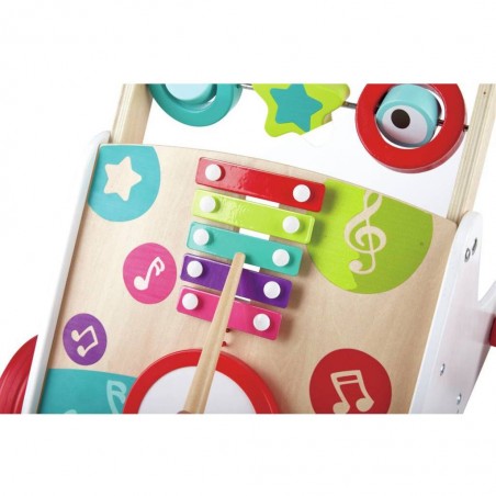 Chariot de marche musical - Hape - Jouet d'éveil en bois - Hape Toys