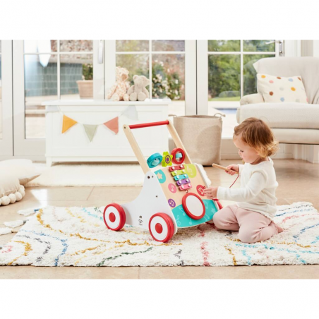 Chariot de marche musical - Hape - Jouet d'éveil en bois - Hape Toys