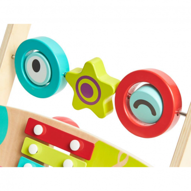 Chariot de marche musical - Hape - Jouet d'éveil en bois - Hape Toys