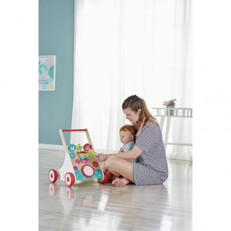 Chariot de marche musical - Hape - Jouet d'éveil en bois - Hape Toys