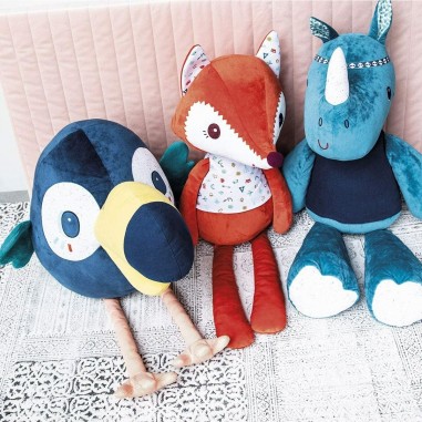 Doudou Géant Toucan Pablo Lilliputiens