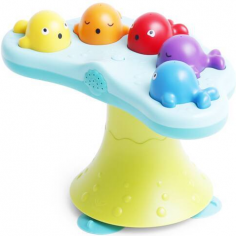 Jouet pour le bain : Fontaine de bain musicale des baleines - Hape Toys