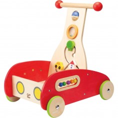 Chariot d'aide à la marche en bois suprème multifonctions - Hape