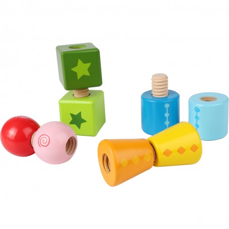 Tourne et Vis - jouet en bois - Hape