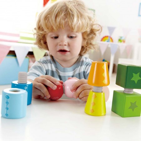 Tourne et Vis - jouet en bois - Hape