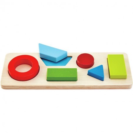 Puzzle Géométrique recto verso - Un jouet - Hape