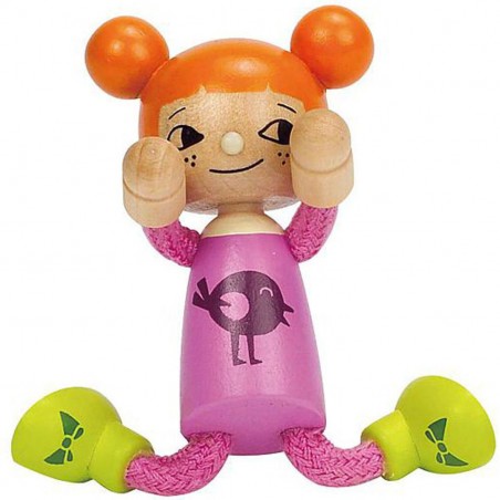 Poupée en bois petite fille - Un jeu - Hape