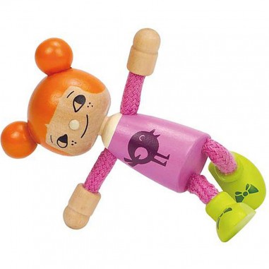Poupée en bois petite fille - Un jeu - Hape