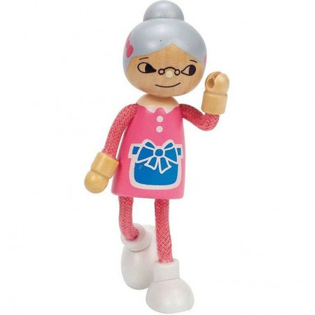Poupée en bois grand-mère - Hape