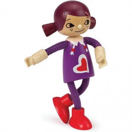 Poupée en bois fille - Hape