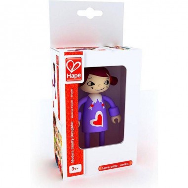 Poupée en bois fille - Hape