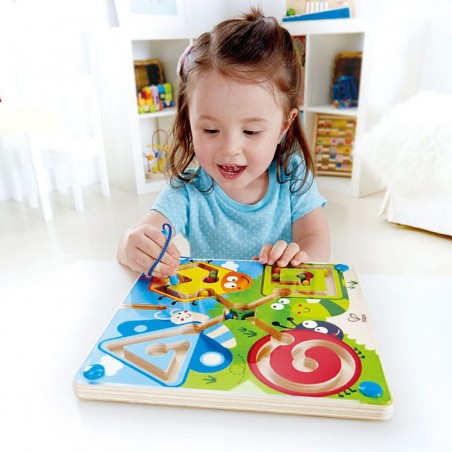 Labyrinthe magnétique Insectes Rigolos - Un jouet - Hape