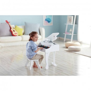 Grand Piano Deluxe blanc électronique - Hape