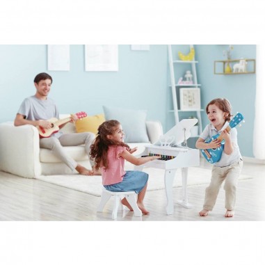 Grand Piano Deluxe blanc électronique - Hape