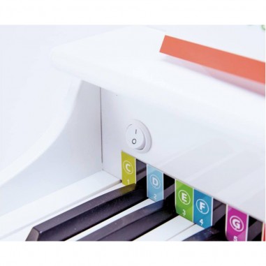 Grand Piano Deluxe blanc électronique - Hape