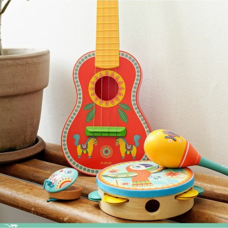Guitare pour enfant Ukulele Animambo Djeco