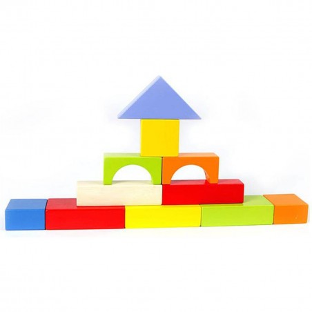 Chariot de marche avec cubes - Un jeu - Hape