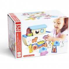 Arche de Noé - Jouet d'éveil en bois - Boite à formes - Hape 2