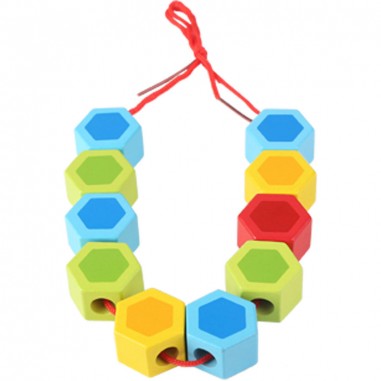 Perles à compter - Jeu de comptage & d'encastrement - Hape