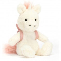 Peluche licorne sac à dos backpack - Jellycat