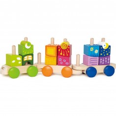 Jouet à tirer Fantasia Blocks Train - Hape