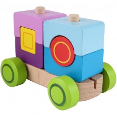 Jouet à tirer Fantasia Blocks Train - Hape 2