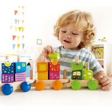 Jouet à tirer Fantasia Blocks Train - Hape