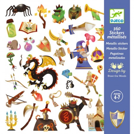 Stickers - Médiéval fantastique - Djeco